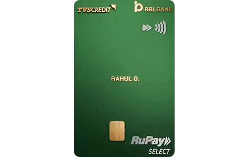 TVS Credit RBL Bank Credit Card