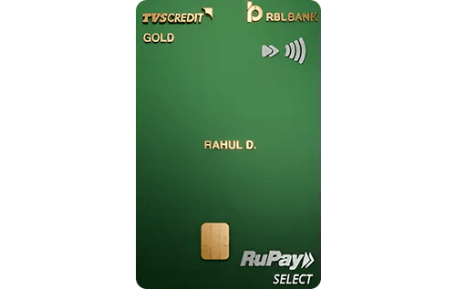 TVS Credit RBL Bank Gold Credit Card