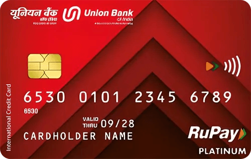 Union Platinum RuPay Credit Card