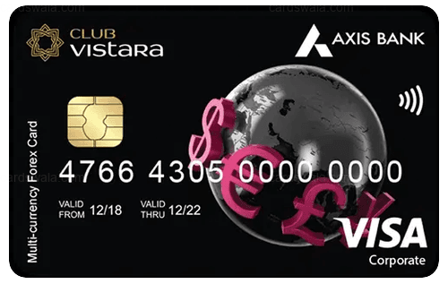 Axis Bank Club Vistara Forex Card Axis Bank Club Vistara Forex Card