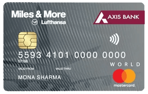 Axis Bank Miles & More Credit Card Axis Bank Miles & More Credit Card