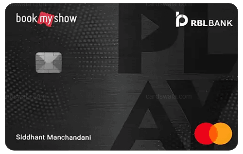 BookMyShow RBL Bank Play Credit Card BookMyShow RBL Bank Play Credit Card