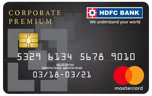 HDFC Bank Corporate Premium Credit Card HDFC Bank Corporate Premium Credit Card