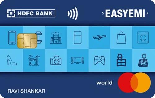 HDFC Bank Easy EMI Credit Card HDFC Bank Easy EMI Credit Card