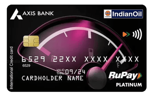 IndianOil Axis Bank RuPay Credit Card IndianOil Axis Bank RuPay Credit Card