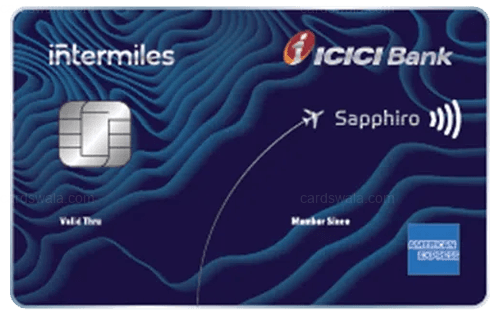 InterMiles ICICI Bank Sapphiro Credit Card InterMiles ICICI Bank Sapphiro Credit Card