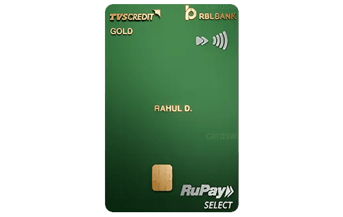 TVS Credit RBL Bank Gold Credit Card TVS Credit RBL Bank Gold Credit Card