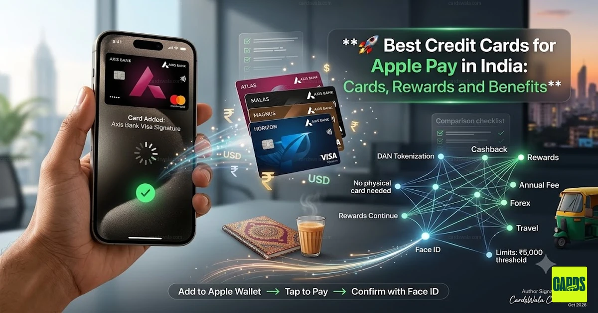 Credit cards displayed beside an iPhone using Apple Pay for contactless payments. Credit cards displayed beside an iPhone using Apple Pay for contactless payments.