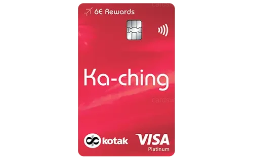 6E Rewards – Indigo Kotak Bank Credit Card credit card design