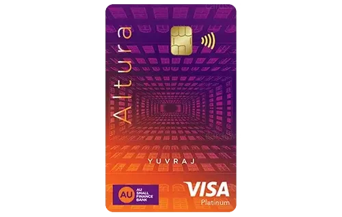 AU Altura Credit Card AU Altura Credit Card credit card design