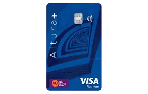 AU Altura Plus Credit Card credit card design