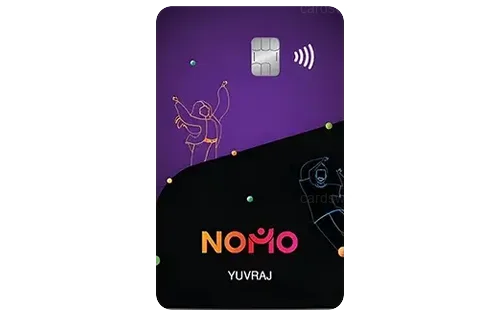 AU Nomo Credit Card credit card design