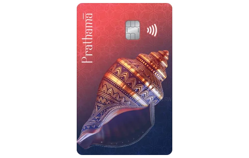 AU Prathama Credit Card credit card design