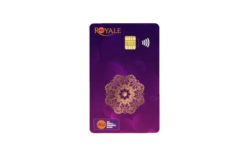 AU Royale Debit Card AU Royale Debit Card credit card design