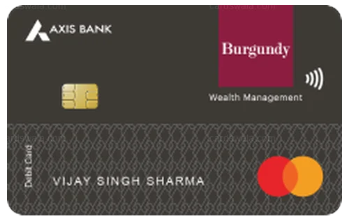 Axis Bank Burgundy Debit Card credit card