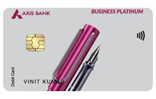 Axis Bank Business Platinum Debit Card credit card