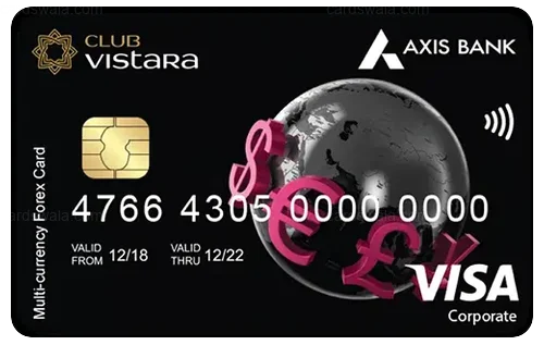 Axis Bank Club Vistara Forex Card credit card
