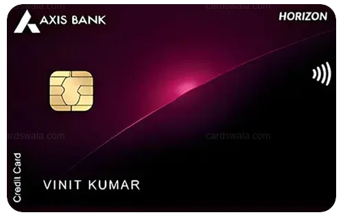 Axis Bank Horizon Credit Card credit card design