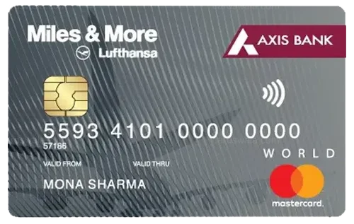 Axis Bank Miles & More Credit Card credit card