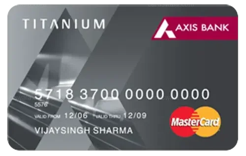 Axis Bank Titanium Smart Traveler Credit Card Axis Bank Titanium Smart Traveler Credit Card credit card design