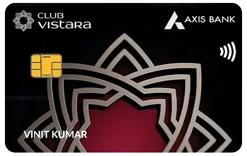 Axis Bank Vistara Signature Credit Card credit card design