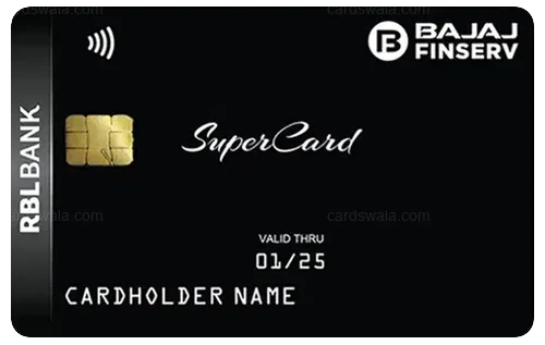 Bajaj Finserv RBL Bank Binge SuperCard credit card design