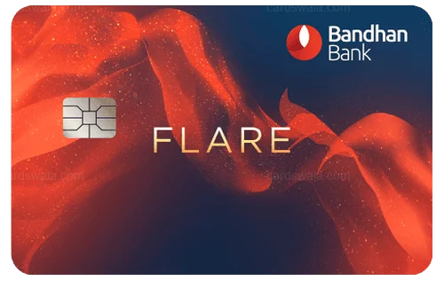Bandhan Bank Flare Credit Card Bandhan Bank Flare Credit Card credit card design