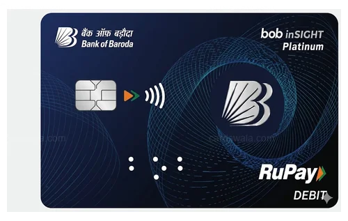 Bank of Baroda inSIGHT Braille Debit Card credit card