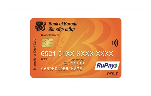 Bank of Baroda RuPay Classic Debit Card credit card
