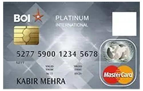BOI MASTER PLATINUM INTERNATIONAL BOI MASTER PLATINUM INTERNATIONAL credit card design