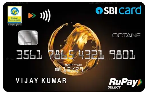 BPCL SBI Octane Credit Card
