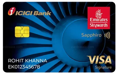 Emirates Skywards ICICI Bank Sapphiro Credit Card credit card