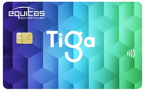 Equitas Small Finance Bank Tiga Credit Card Equitas Small Finance Bank Tiga Credit Card credit card design