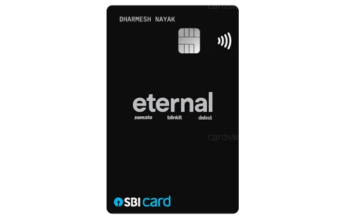 Eternal SBI Credit Card Eternal SBI Credit Card credit card design