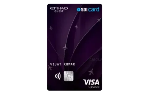 Etihad Guest SBI Credit Card credit card