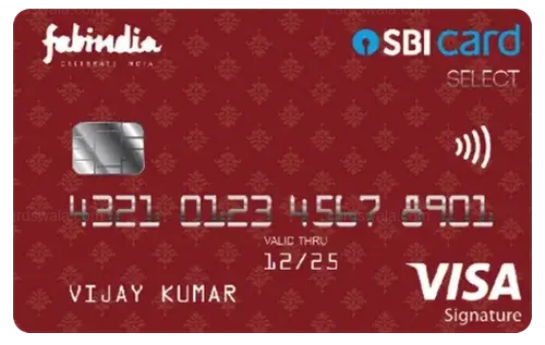 FABindia SBI Card SELECT credit card