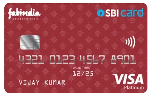 FABINDIA SBI Credit Card கிரெடிட் கார்டு வடிவமைப்பு