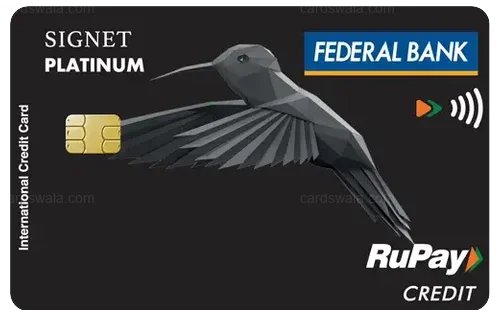 Federal Bank RuPay Signet Credit Card credit card design