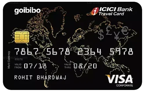 Goibibo ICICI Bank Forex Prepaid Card credit card
