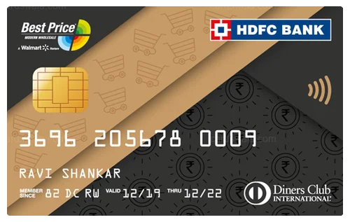 HDFC Bank Best Price Save Max Credit Card கிரெடிட் கார்டு வடிவமைப்பு
