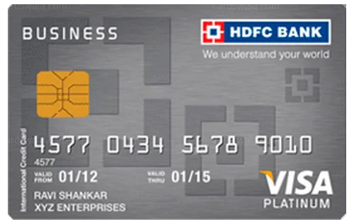 HDFC Bank Business Platinum Credit Card credit card