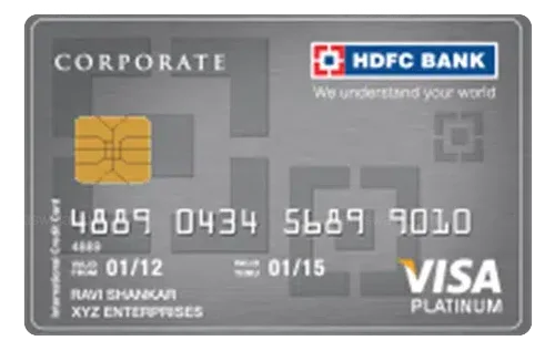 HDFC Bank Corporate Platinum Credit Card credit card