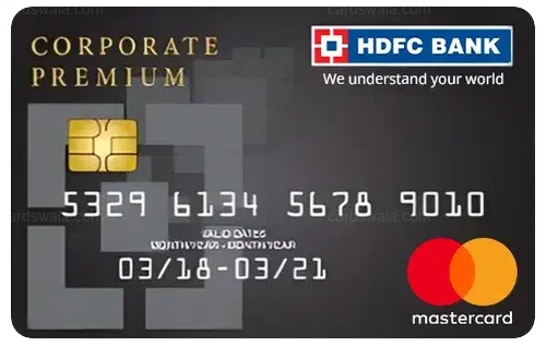 HDFC Bank Corporate Premium Credit Card HDFC Bank Corporate Premium Credit Card credit card design
