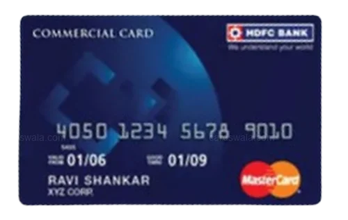 HDFC Bank Dealer Credit Card HDFC Bank Dealer Credit Card credit card design