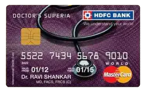 HDFC Bank Doctor’s Superia Credit Card credit card