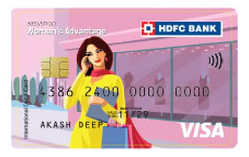 HDFC Bank Easyshop Womans Advantage Debit Card credit card