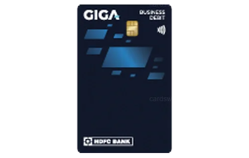 HDFC Bank GIGA Business Debit Card credit card