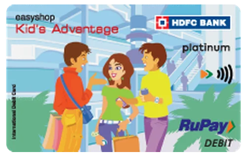 एचडीएफसी बैंक किड्स डेबिट कार्ड क्रेडिट कार्ड
