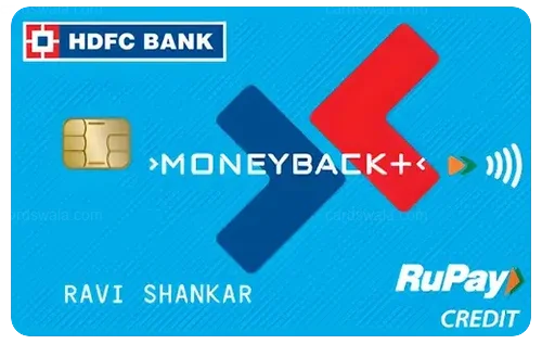 HDFC Bank MoneyBack Plus Credit Card credit card design