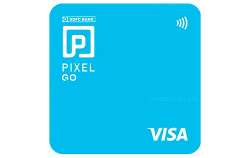 HDFC Bank Pixel Go Credit Card credit card design